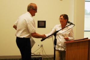 Craig Goettsch receives Jump$tart membership award